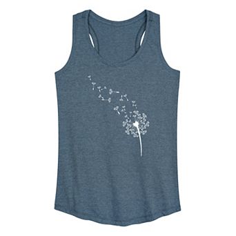 Women's Dandelion Seeds Graphic Tank Top