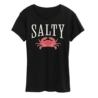 Women's Salty Crab Short Sleeve Graphic Tee