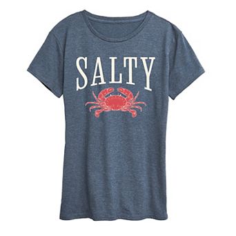 Women's Salty Crab Short Sleeve Graphic Tee