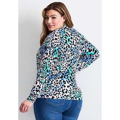 Avenue Women's Plus Size Signature Fine Gauge Cardigan