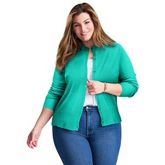 Avenue Women's Plus Size Signature Fine Gauge Cardigan