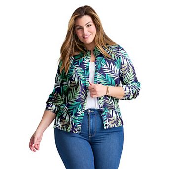 Avenue Women's Plus Size Signature Fine Gauge Cardigan