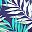 Aqua Tropical Fern