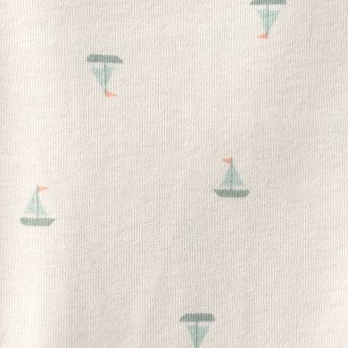 Baby Carter's 2-pc. Sailboat Overalls & Tee Set