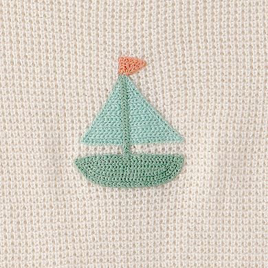 Baby Boy Carter's 2-Pc. Sailboat Crochet Top & Shorts Set