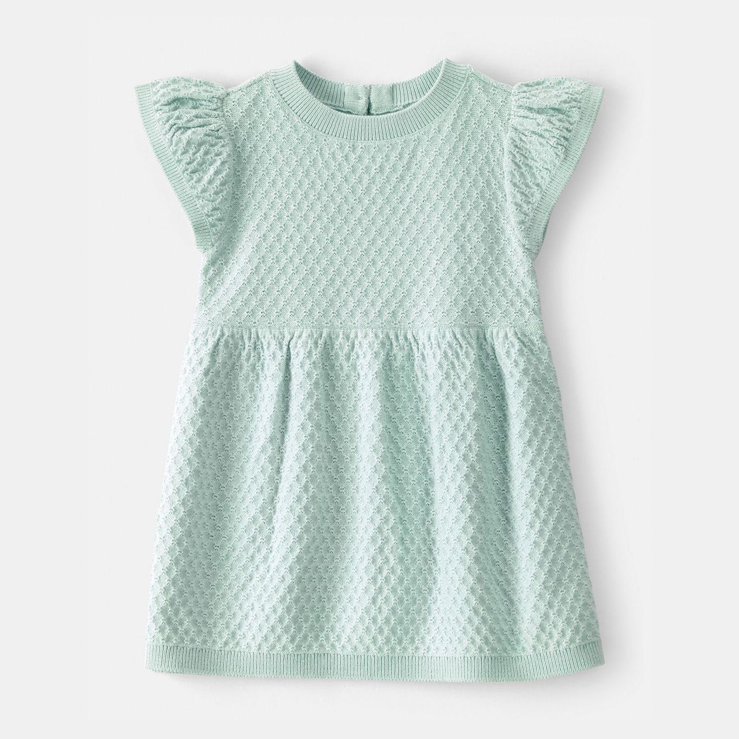 Платье Carter's Ruffle Sleeve Sweater Dress для девочек-малышей