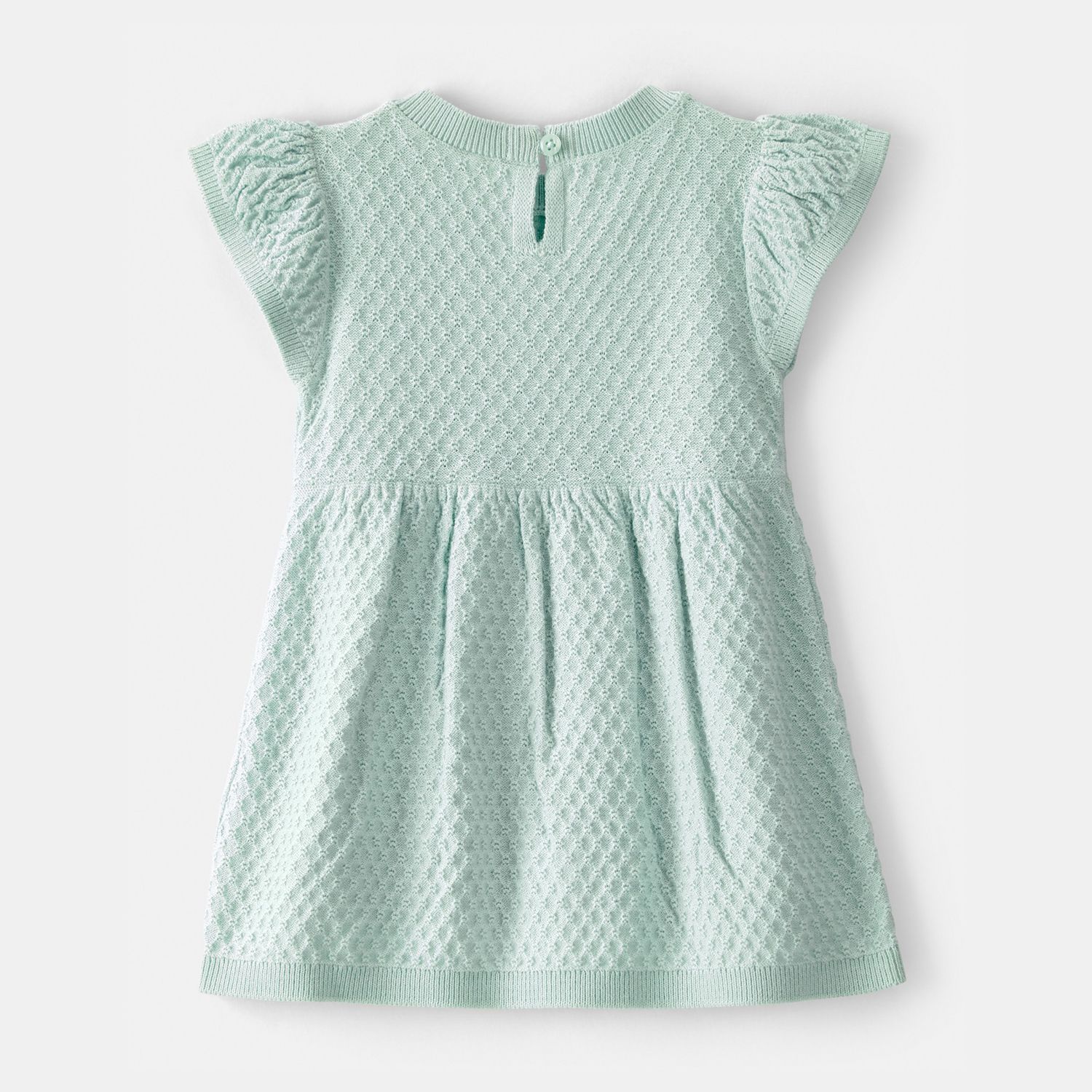 Платье Carter's Ruffle Sleeve Sweater Dress для девочек-малышей — фото 2