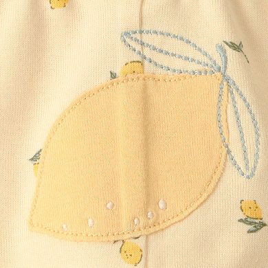 Baby Carter's 3-pc. Lemon Bodysuit & Pant Set