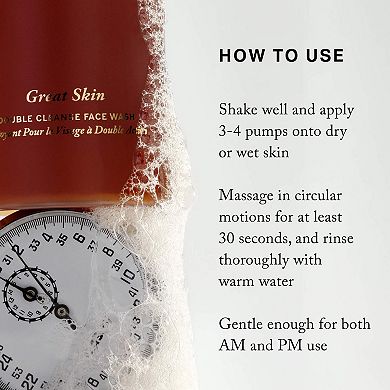 Great Skin Double Cleanse Makeup Removing Cleanser