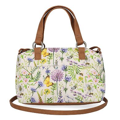 MultiSac Olivia Small Satchel Crossbody Bag