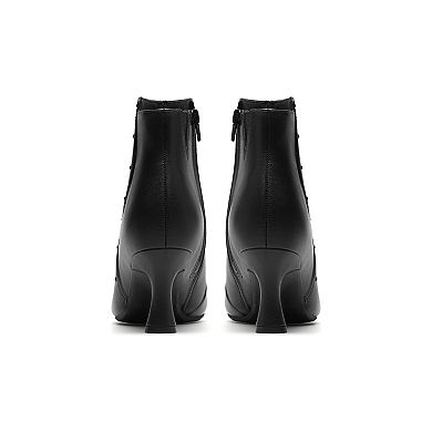 Clarks® Kataleyna Madi Women's Leather Pointed Toe Ankle Boots