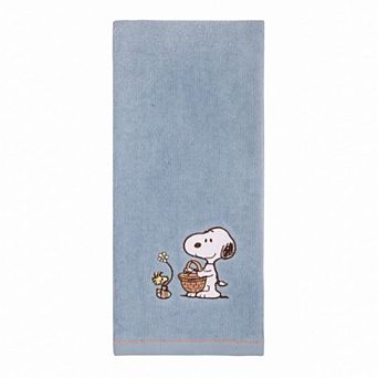 Celebrate Together™ Easter Peanuts Snoopy & Woodstock Basket Hand Towel