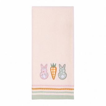 Celebrate Together™ Easter Printed Bunnies & Carrot Hand Towel