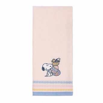 Celebrate Together™ Easter Peanuts Snoopy & Eggs Hand Towel