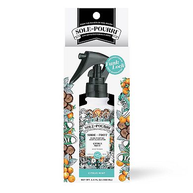 Poo-Pourri Sole~Pourri Citrus Mint Shoe and Foot Odor Eliminator 3.4 oz Spray