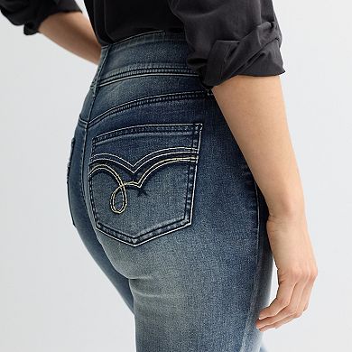 Women's Apt. 9® Tummy Control Straight Jeans