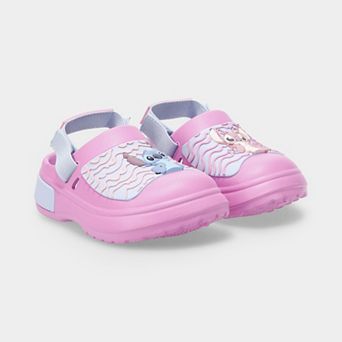 Toddler Girls Disney's Stitch & Angel Clog Slip-On Comfort Clogs