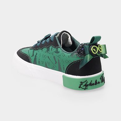 Wicked Little Kid Girls Low Top Lace-Up Sneakers