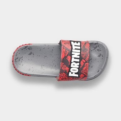 Fortnite Little Kid Boys Sporty Slide Sandals