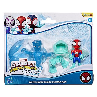 Marvel Spidey & His Amazing Friends 2-pc. Water-Webs Spidey & Hydro-Man Action Figures