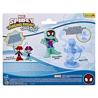 Marvel Spidey & His Amazing Friends 2-pc. Water-Webs Spidey & Hydro-Man Action Figures