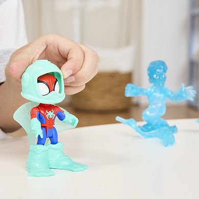 Marvel Spidey & His Amazing Friends 2-pc. Water-Webs Spidey & Hydro-Man Action Figures