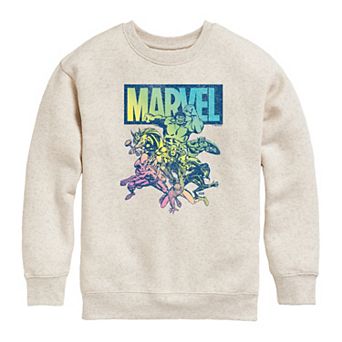 Girls 7-16 Marvel Group Graphic Sweatshirt
