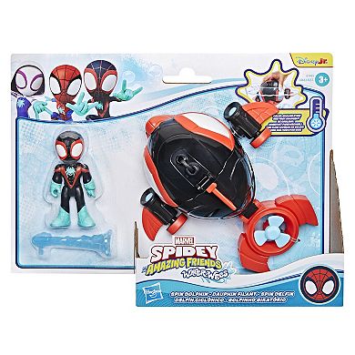 Hasbro Marvel Spidey Water-Webs Spin Dolphin Playset