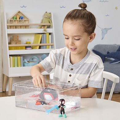 Hasbro Marvel Spidey Water-Webs Spin Dolphin Playset