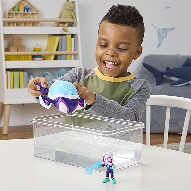 Hasbro Marvel Spidey & His Amazing Friends Water-Webs Ghost Turtle