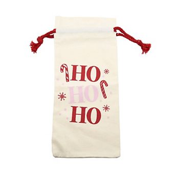 New View Gifts & Accessories Holiday Ho Ho Ho Wine Gift Bag