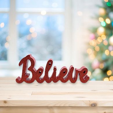 New View Gifts & Accessories Believe Shelf Sitter Table Decor