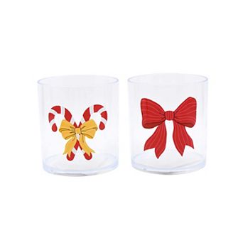 New View Gifts & Accessories 2 pk Plastic Cups with Bows