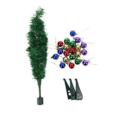 New View Gifts & Accessories Artificial Christmas Tree With Ornaments Table Decor