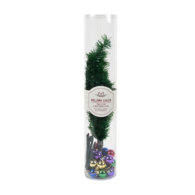 New View Gifts & Accessories Artificial Christmas Tree With Ornaments Table Decor