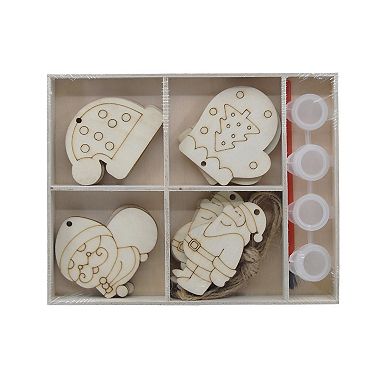New View Gifts & Accessories Christmas Ornament Multi Shape Craft Kit