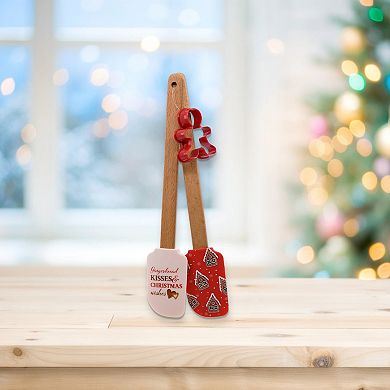 New View Gifts & Accessories Gingerbread Cookie Cutter & Spatula Set