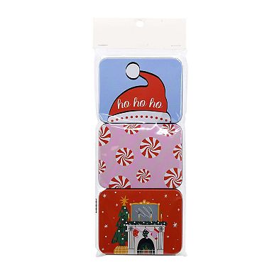 New View Gifts & Accessories Let It Snow Gift Card Tins - 3-pc. Holiday Set