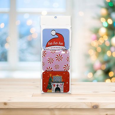 New View Gifts & Accessories Let It Snow Gift Card Tins - 3-pc. Holiday Set