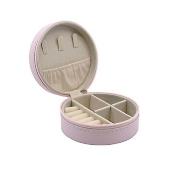 New View Gifts & Accessories Circular Jewelry Case