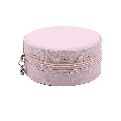 New View Gifts & Accessories Circular Jewelry Case
