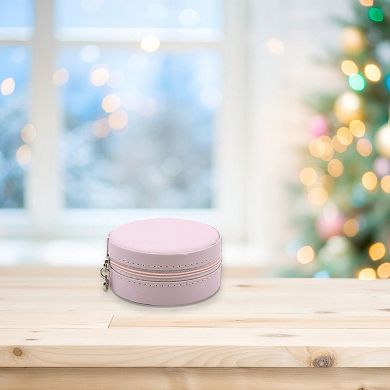 New View Gifts & Accessories Circular Jewelry Case