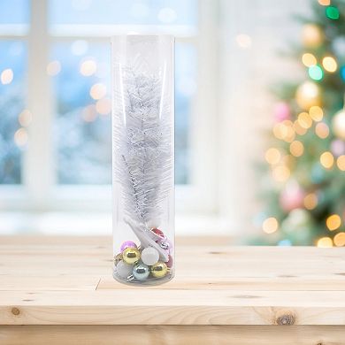 New View Gifts & Accessories Artificial Christmas Tree Table Decor with Ornaments