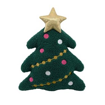 New View Gifts & Accessories Christmas Tree Shaped Pillow