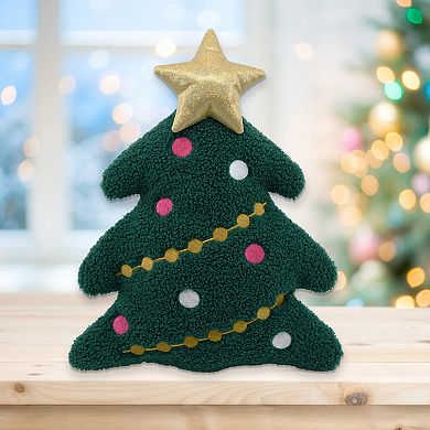 New View Gifts & Accessories Christmas Tree Shaped Pillow
