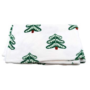 New View Gifts & Accessories Evergreen Tree Throw Blanket