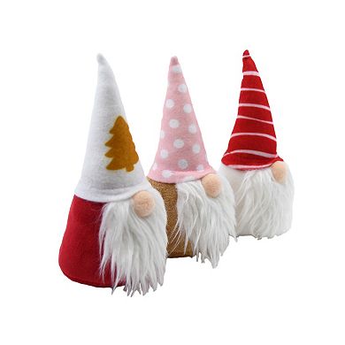 New View Gifts & Accessories Set of 3 Christmas Gnomes Table Decor