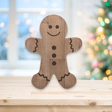 New View Gifts & Accessories Gingerbread Man Shaped Cutting Board