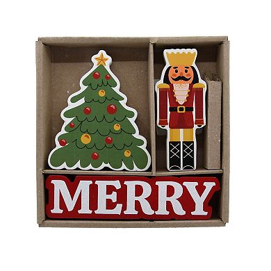 New View Gifts & Accessories 3-pk. Merry Shelf Sitters Table Decor