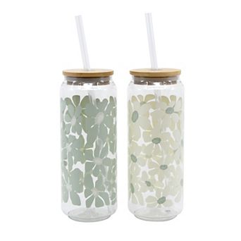 New View Gifts & Accessories 2 pk Bow Print Soda Can Cup Set